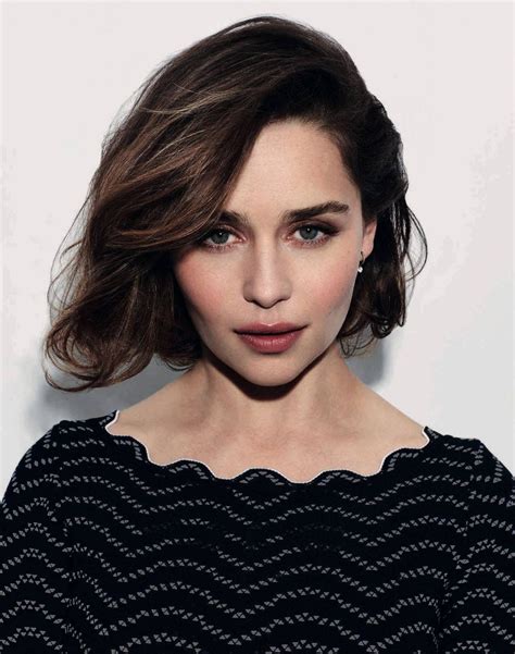 emilia clarke hairstyles